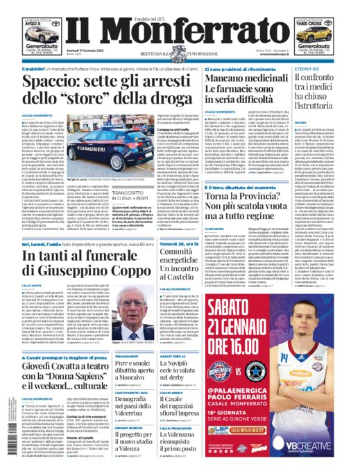 Il Monferrato - Edizione 4 del 17/01/2023